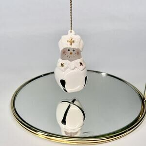 Vintage Nurse Jingle Buddies Ornaments Snowman Jingle Bells Christmas Roman